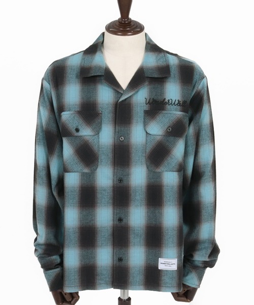 WONDER WALL MOTEL（ワンダーウォールモーテル）の「ms6350-OMBRE SHIRT シャツ(26SSSH001)（シャツ/ブラウス・メンズ・ブラック/マスタード/ブルー・XL/L/M/S）」の21枚目の写真