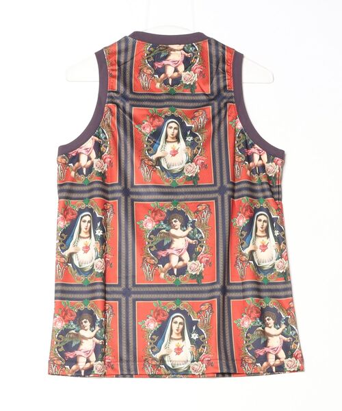 Ally&Dia（アリーアンドダイア）の「Ally＆Dia アリーアンドダイア MARIA MESH TANK TOP タンクトップ AD25SU002（タンクトップ・メンズ・ネイビー/ホワイト・L/M/XXL/XL）」の11枚目の写真