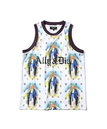 Ally&Dia（アリーアンドダイア）の「Ally＆Dia アリーアンドダイア MARIA MESH TANK TOP タンクトップ AD25SU002（タンクトップ）」
