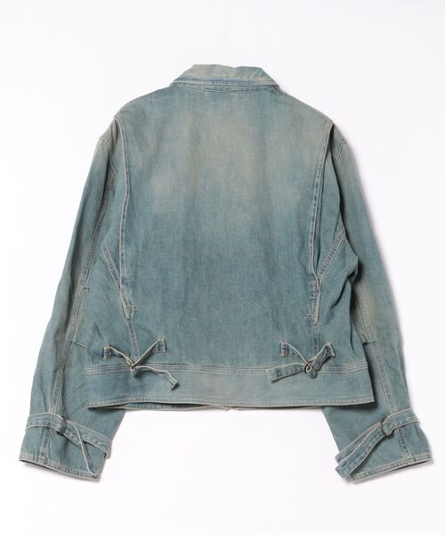 Stockholm Surfboard Club(ストックホルムサーフボードクラブ)の「Stockholm Surfboard Club/ストックホルムサーフボードクラブ デニムジャケット Denim Work Jacket(デニムジャケット・メンズ・ブルー・M/L)」の2枚目の写真