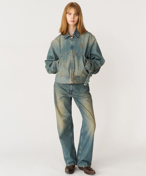 Stockholm Surfboard Club(ストックホルムサーフボードクラブ)の「Stockholm Surfboard Club/ストックホルムサーフボードクラブ デニムジャケット Denim Work Jacket(デニムジャケット・メンズ・ブルー・M/L)」の13枚目の写真