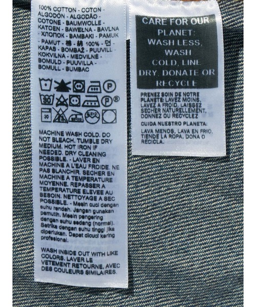 Levi's（リーバイス）の「Levi's/リーバイス ブルゾントラッカージャケット（デニムジャケット・レディース・ダークインディゴブルー・XS/S/M）」の8枚目の写真