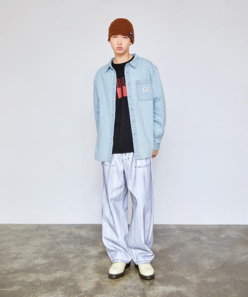 LMCの「OVERSIZED DENIM SHIRT light blue(シャツ/ブラウス・レディース・その他・S/M/L)」の17枚目の写真