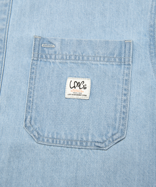 LMCの「OVERSIZED DENIM SHIRT light blue(シャツ/ブラウス・レディース・その他・S/M/L)」の20枚目の写真