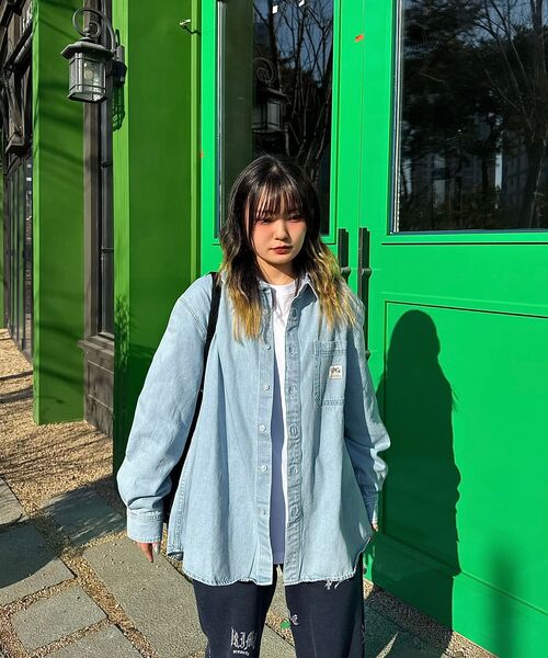 LMCの「OVERSIZED DENIM SHIRT light blue(シャツ/ブラウス・レディース・その他・S/M/L)」の5枚目の写真