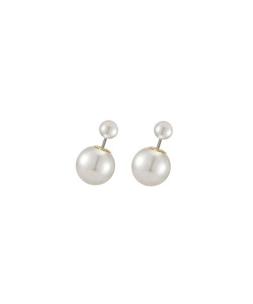 LOVE ME MONSTER(ラブミーモンスター)の「Mini Pearl & Pearl Earrings(ピアス(両耳用)・レディース・アイボリー・FREE)」の4枚目の写真