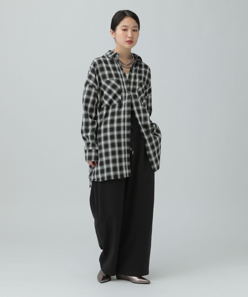 LEPSIM（レプシィム）の「サイドタックスウェットパンツ　634625（スウェットパンツ・レディース・ブラック/グレー系その他/グレイッシュベージュ・FREE）」の7枚目の写真