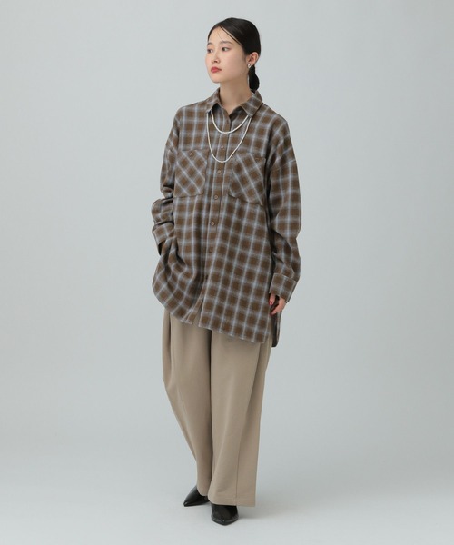 LEPSIM（レプシィム）の「サイドタックスウェットパンツ　634625（スウェットパンツ・レディース・ブラック/グレー系その他/グレイッシュベージュ・FREE）」の13枚目の写真