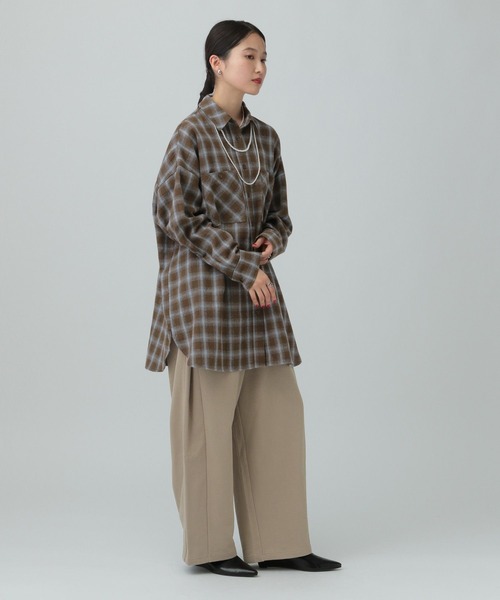 LEPSIM（レプシィム）の「サイドタックスウェットパンツ　634625（スウェットパンツ・レディース・ブラック/グレー系その他/グレイッシュベージュ・FREE）」の15枚目の写真