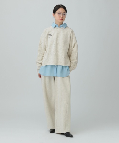 LEPSIM（レプシィム）の「サイドタックスウェットパンツ　634625（スウェットパンツ・レディース・ブラック/グレー系その他/グレイッシュベージュ・FREE）」の19枚目の写真