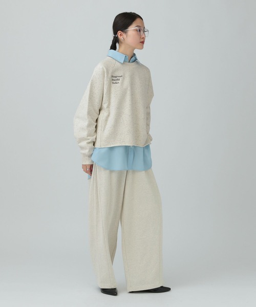 LEPSIM（レプシィム）の「サイドタックスウェットパンツ　634625（スウェットパンツ・レディース・ブラック/グレー系その他/グレイッシュベージュ・FREE）」の20枚目の写真