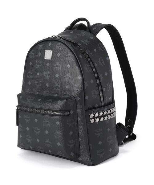 MCM(エムシーエム)の「MCM/エムシーエム/Stark SideStuds Backpack SML MED(バックパック/リュック・レディース・ブラック/キャメル・F)」の3枚目の写真