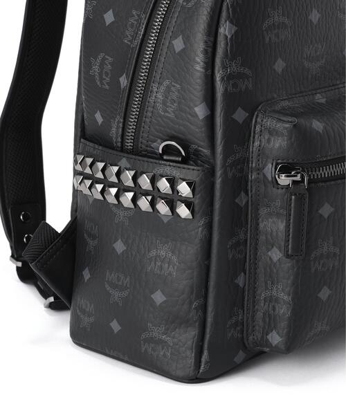 MCM(エムシーエム)の「MCM/エムシーエム/Stark SideStuds Backpack SML MED(バックパック/リュック・レディース・ブラック/キャメル・F)」の7枚目の写真