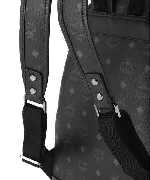 MCM(エムシーエム)の「MCM/エムシーエム/Stark SideStuds Backpack SML MED(バックパック/リュック・レディース・ブラック/キャメル・F)」の9枚目の写真