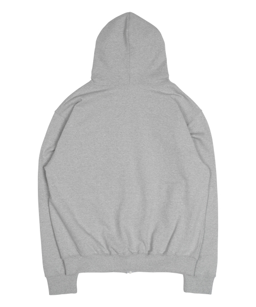 THECOLDESTMOMENT(ザコールデストモーメント)の「TCM totally hooded zip-up (grey)(パーカー・レディース・その他・M/L/S)」の3枚目の写真