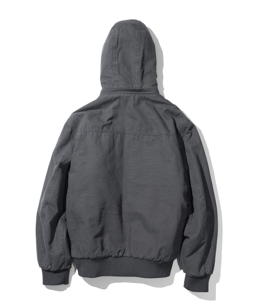 MASSNOUN(マスノウン)の「3WAYウォッシュドボアフードジャケット MWIPD003-DG(ブルゾン・レディース・その他・M/L)」の3枚目の写真