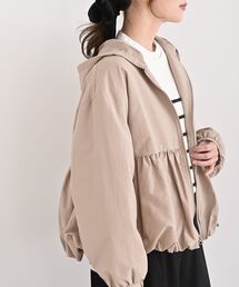 ナイロンジャケット ベージュ フード付き ディーオーディー DOD ポケブレ アウトドアカジュアル ジャケット