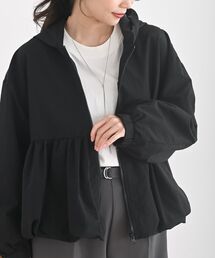 rps | ナイロンワッシャーペプラムバルーンジャケット(ナイロンジャケット)