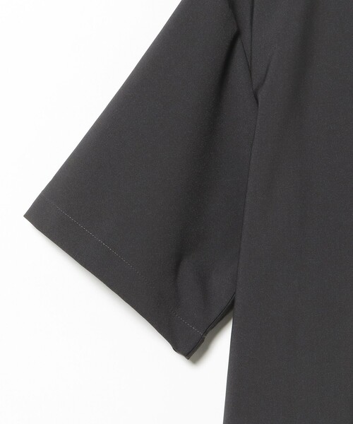 BEAMS HEART(ビームスハート)の「ポリトロ オープン カラー シャツ(吸収速乾・接触冷感)(シャツ/ブラウス・メンズ・ブラック/チャコールグレー・SMALL/LARGE/MEDIUM)」の11枚目の写真