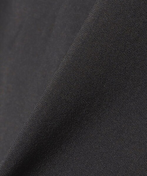 BEAMS HEART(ビームスハート)の「ポリトロ オープン カラー シャツ(吸収速乾・接触冷感)(シャツ/ブラウス・メンズ・ブラック/チャコールグレー・SMALL/LARGE/MEDIUM)」の8枚目の写真