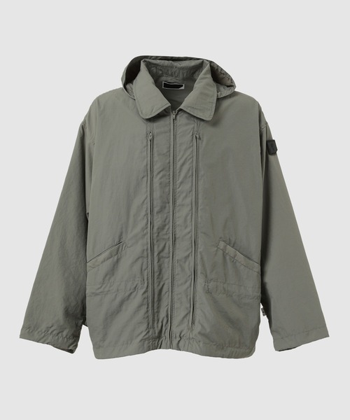 PHINGERIN（フィンガリン）の「CRUSHED NYLON FULL PACK JACKET（その他アウター・メンズ・ブラウン/ピンク/ブラック/オリーブ/グレー・L）」の2枚目の写真