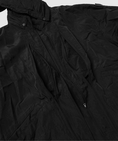 PHINGERIN（フィンガリン）の「CRUSHED NYLON FULL PACK JACKET（その他アウター・メンズ・ブラウン/ピンク/ブラック/オリーブ/グレー・L）」の22枚目の写真