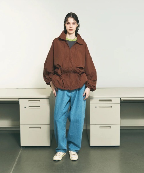 PHINGERIN（フィンガリン）の「CRUSHED NYLON FULL PACK JACKET（その他アウター・メンズ・ブラウン/ピンク/ブラック/オリーブ/グレー・L）」の10枚目の写真