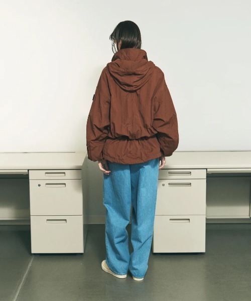 PHINGERIN（フィンガリン）の「CRUSHED NYLON FULL PACK JACKET（その他アウター・メンズ・ブラウン/ピンク/ブラック/オリーブ/グレー・L）」の11枚目の写真