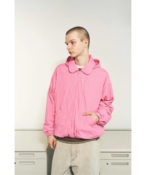 PHINGERIN（フィンガリン）の「CRUSHED NYLON FULL PACK JACKET（その他アウター・メンズ・ブラウン/ピンク/ブラック/オリーブ/グレー・L）」の6枚目の写真