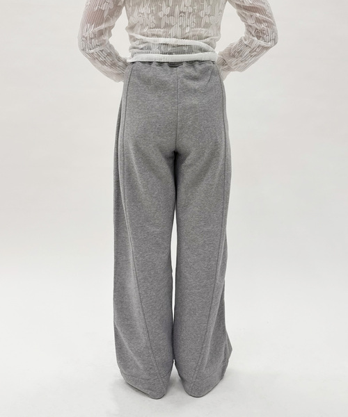 GANNI(ガニー)の「【GANNI/ガニー】Isoli sweatpant(スウェットパンツ・レディース・チャコールグレー・MEDIUM/SMALL)」の4枚目の写真