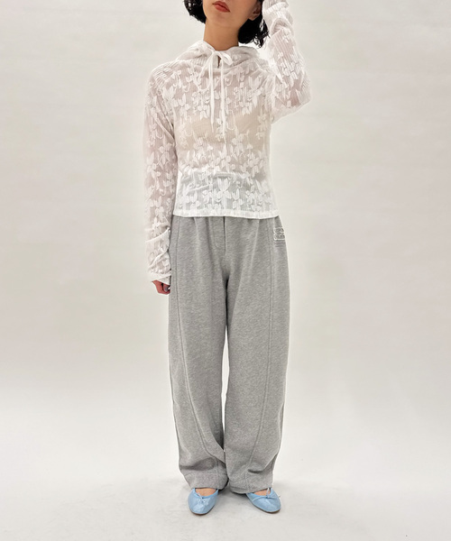 GANNI(ガニー)の「【GANNI/ガニー】Isoli sweatpant(スウェットパンツ・レディース・チャコールグレー・MEDIUM/SMALL)」の6枚目の写真