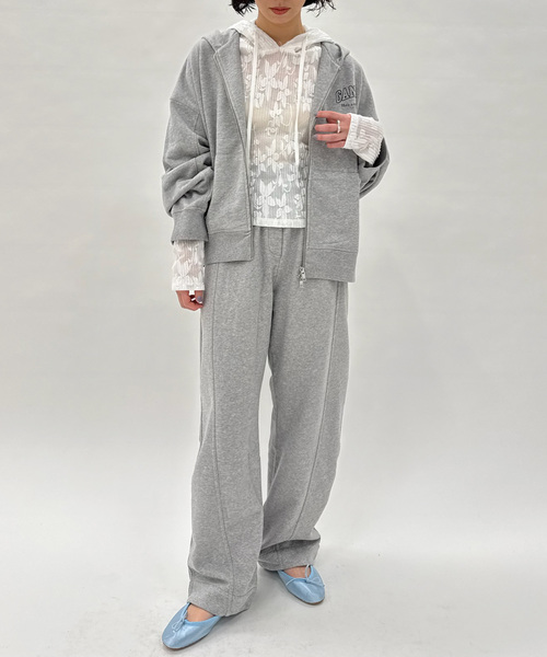 GANNI(ガニー)の「【GANNI/ガニー】Isoli sweatpant(スウェットパンツ・レディース・チャコールグレー・MEDIUM/SMALL)」の7枚目の写真