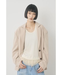 Limue（リミュ）の「パイピングジャケット（テーラードジャケット）」