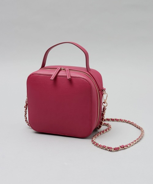 A part by(アパートバイ)の「2WAYバニティバッグ(ショルダーバッグ・レディース・ブラック/レッド・FREE)」の18枚目の写真