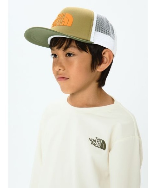 THE NORTH FACE（ザノースフェイス）の「【THE NORTH FACE】Kids' Logo Mesh Cap（キャップ・キッズ・ブルー/グリーン/ネイビー/パープル・MEDIUM/LARGE）」の10枚目の写真