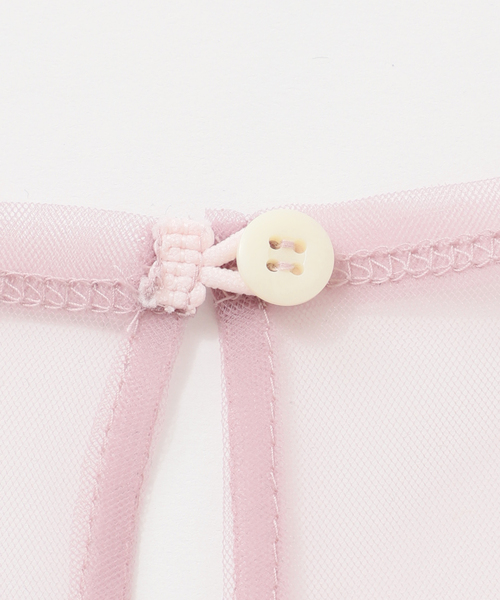 CITYSHOP（シティーショップ）の「TULLE T-SHIRTS：ブラウス（シャツ/ブラウス・レディース・ネイビー/ピンク・FREE）」の16枚目の写真