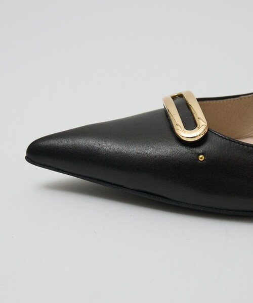 Au BANNISTER（オゥバニスター）の「メタルモチーフパンプス（パンプス・レディース・ブラック/ベージュ/その他・35/39/38/37/36）」の7枚目の写真