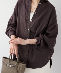 RIVE DROITE | 予約【名品/サイズ展開あり】リネンワイドシャツ(シャツ/ブラウス)