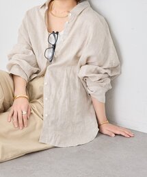 RIVE DROITE | 予約【名品/サイズ展開あり】リネンワイドシャツ(シャツ/ブラウス)