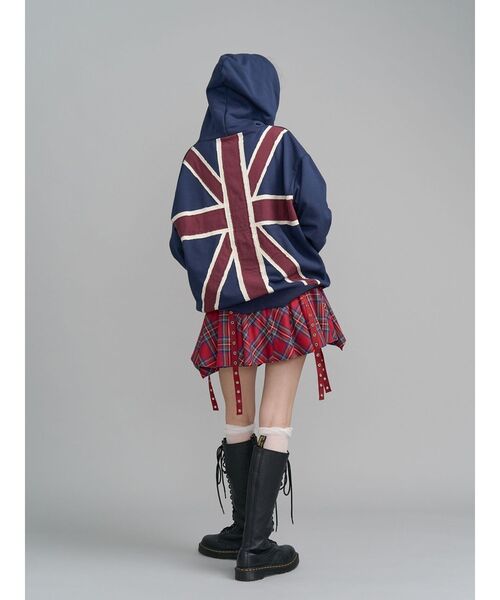 jouetie(ジュエティ)の「【LONSDALE×jouetie】スタッズBIGフーディー(パーカー・レディース・ブラック/オフホワイト/ネイビー・MEDIUM)」の10枚目の写真