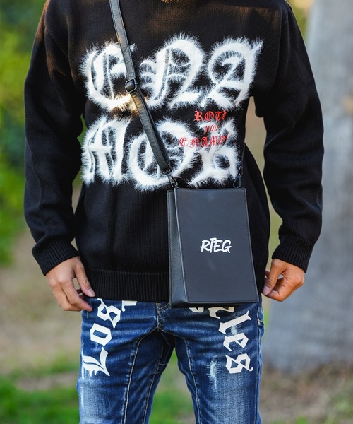 RTEGボックスショルダーバッグ