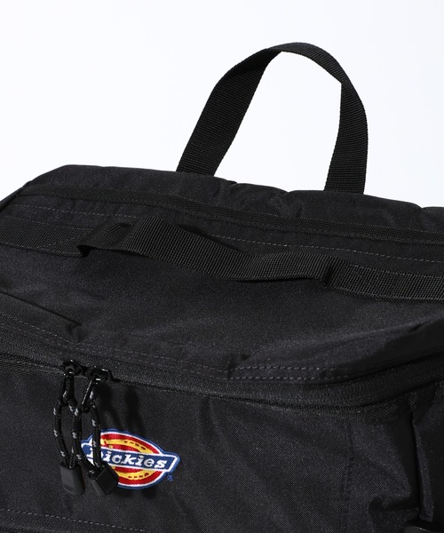 Dickies(ディッキーズ)の「【Dickies】DK BASIC BOX BAG PACK / ディッキーズ ロゴ刺繍 ミニポーチ付き バックパック(バックパック/リュック・メンズ・ブラック/ホワイト・FREE)」の7枚目の写真