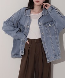 ビッグシルエットデニムジャケット