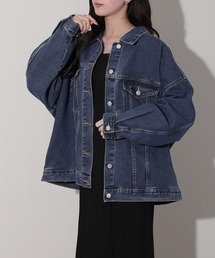 ビッグシルエットデニムジャケット