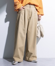 Green Parks（グリーンパークス）の「チノタックワイドパンツ（チノパンツ）」