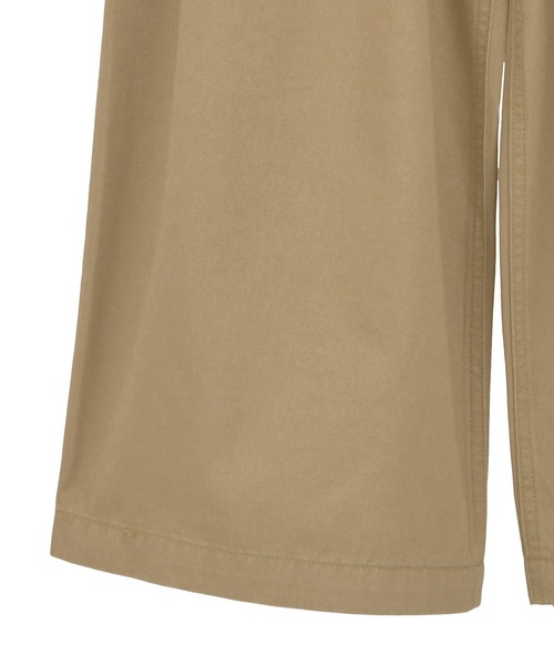 Green　Parks（グリーンパークス）の「チノタックワイドパンツ（チノパンツ・レディース・ベージュ/カーキ・M/L）」の18枚目の写真