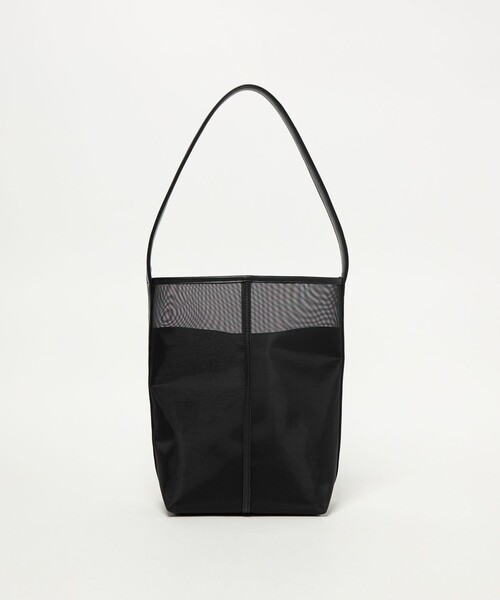 EMMEL REFINES（エメルリファインズ）の「＜EMMEL REFINES＞EM 1ショルダー シアーバケツ トートバッグ（トートバッグ・レディース・ブラック/オフホワイト・FREE）」の2枚目の写真