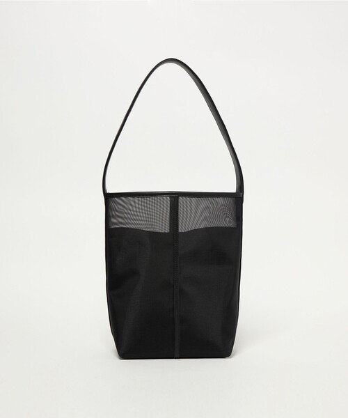 EMMEL REFINES（エメルリファインズ）の「＜EMMEL REFINES＞EM 1ショルダー シアーバケツ トートバッグ（トートバッグ・レディース・ブラック/オフホワイト・FREE）」の6枚目の写真