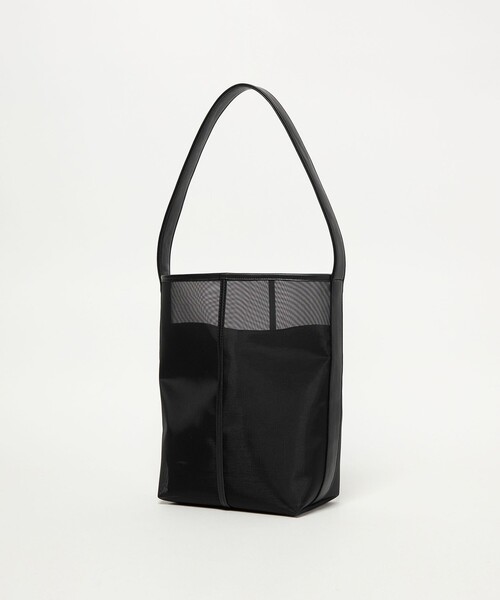 EMMEL REFINES（エメルリファインズ）の「＜EMMEL REFINES＞EM 1ショルダー シアーバケツ トートバッグ（トートバッグ・レディース・ブラック/オフホワイト・FREE）」の7枚目の写真