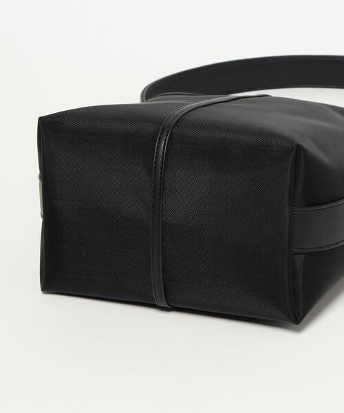 EMMEL REFINES（エメルリファインズ）の「＜EMMEL REFINES＞EM 1ショルダー シアーバケツ トートバッグ（トートバッグ・レディース・ブラック/オフホワイト・FREE）」の9枚目の写真